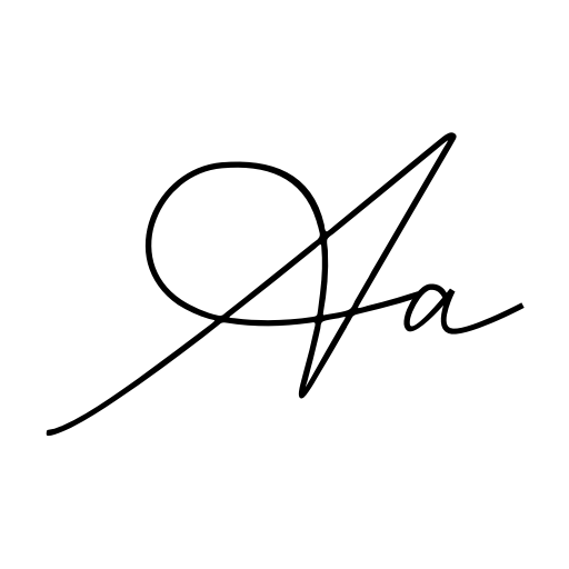 Allena Signature Font preview