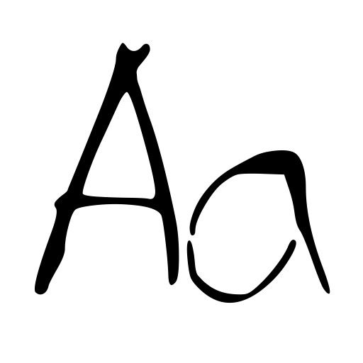 AllensMess Font preview
