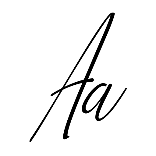 Alliando Font preview