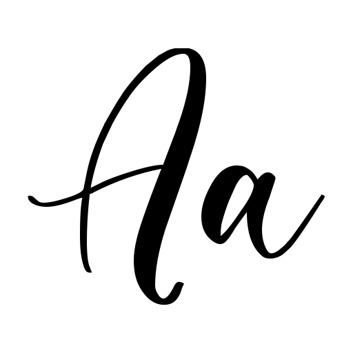almond whisp Font preview