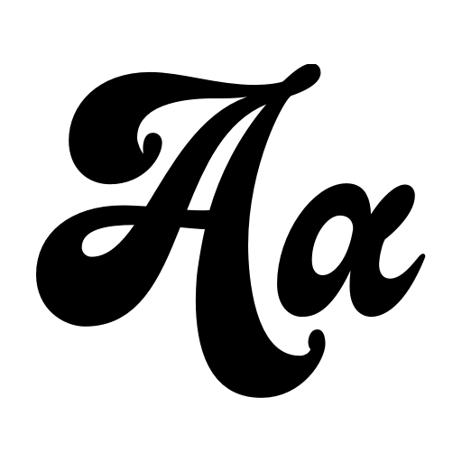 Aloreta Marthin Font icon