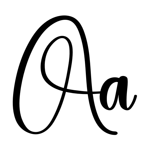 Aloved Font preview