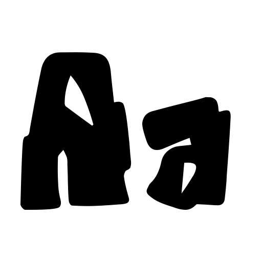 Alpha Font preview
