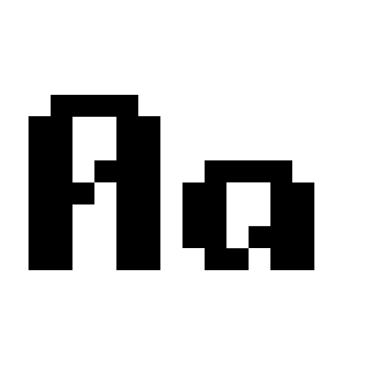 Alpha Beta BRK Font preview