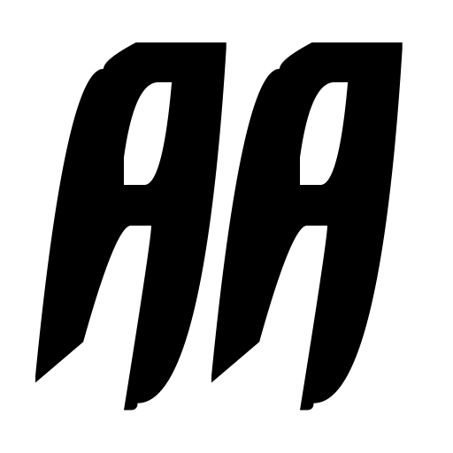 Alpha Sapphire Font preview