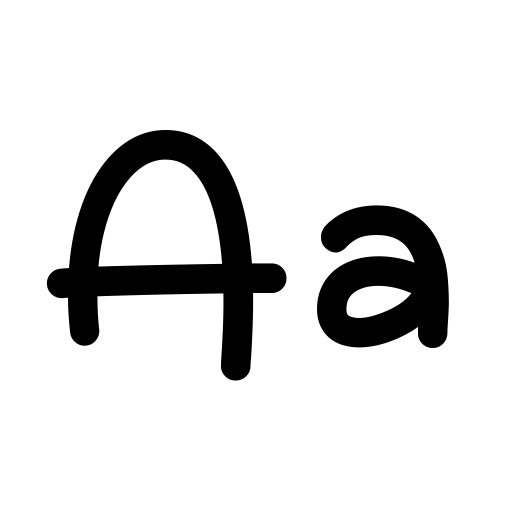 Alphabet Font preview