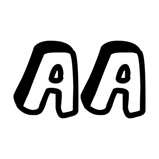 Alphabet Souplings Font preview