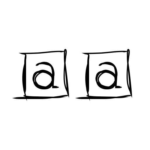 AlphabitsSquared Font preview