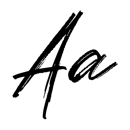 Alphaget Font preview