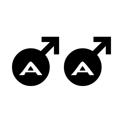 AlphaShapes male Font preview