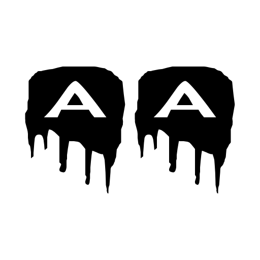 AlphaShapes meltdowns Font preview