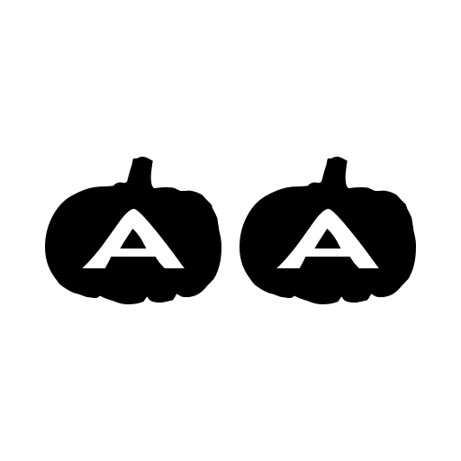 AlphaShapes pumpkins Font preview