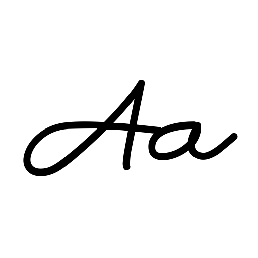 Alternative Line Font preview