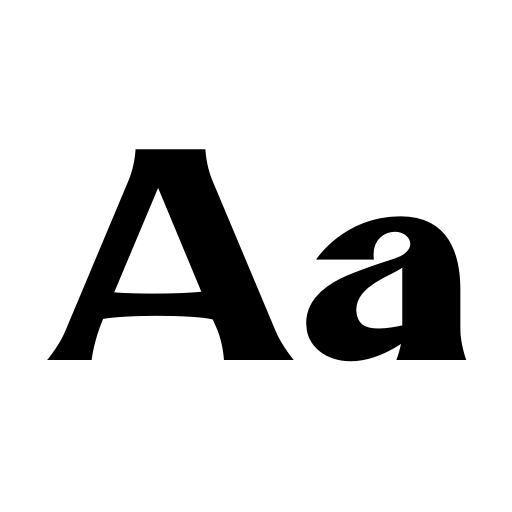 ALTERON Font preview