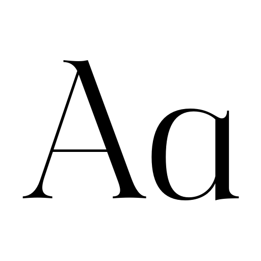 Althafia Display Font preview