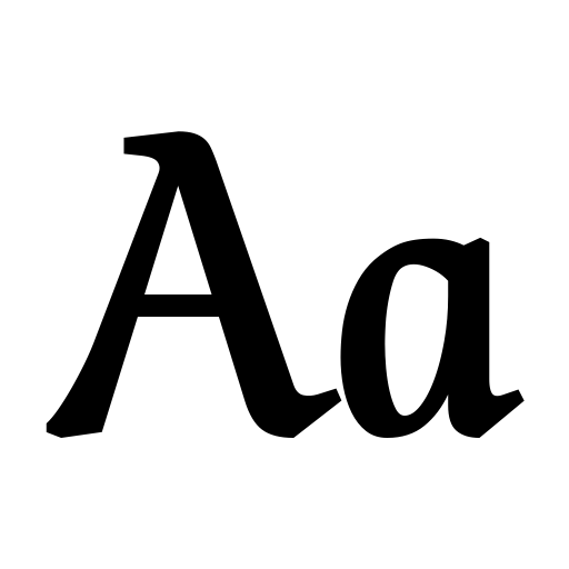 Althea Font preview