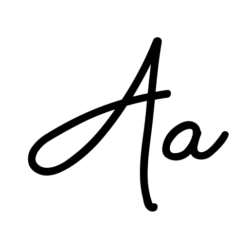 Aluria Font preview