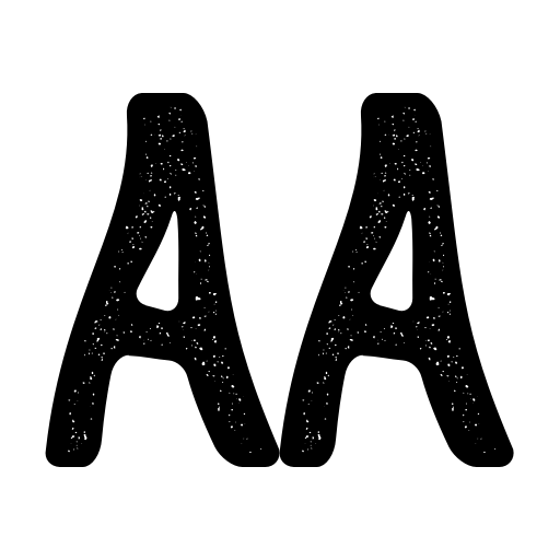 ALVATER Rough Font preview