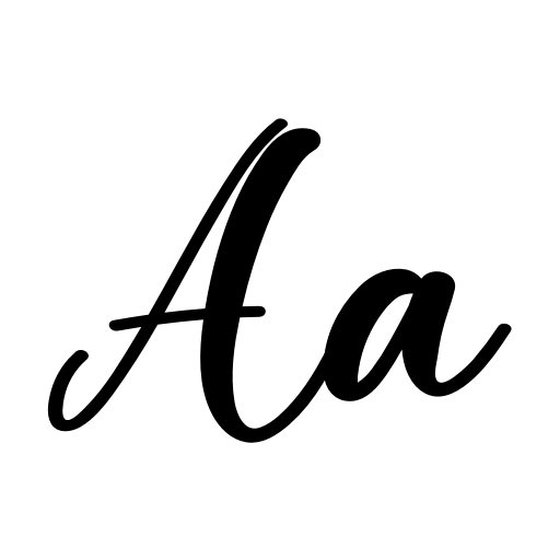 Always Font preview