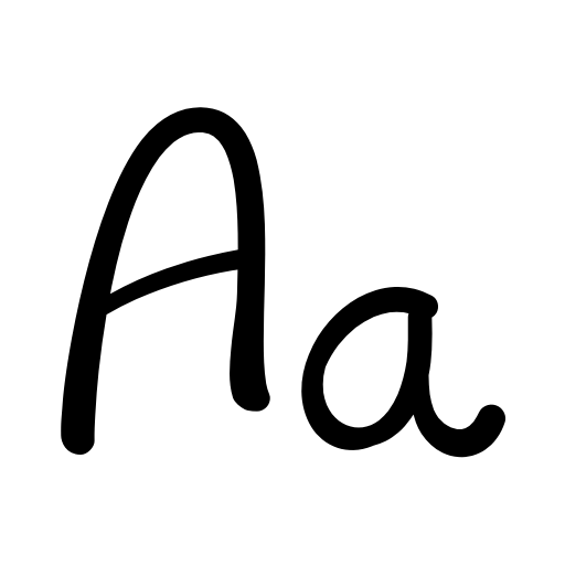 Always Font preview