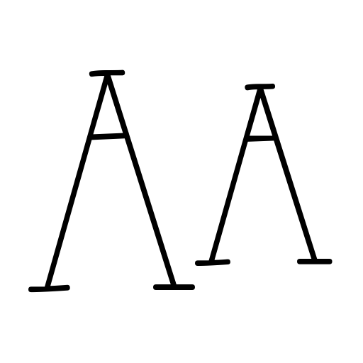 AlwaysHere Font preview