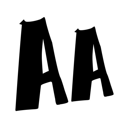 AlwaysNever Font preview