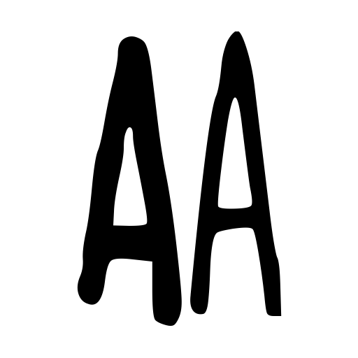 AlwaysRight Font preview
