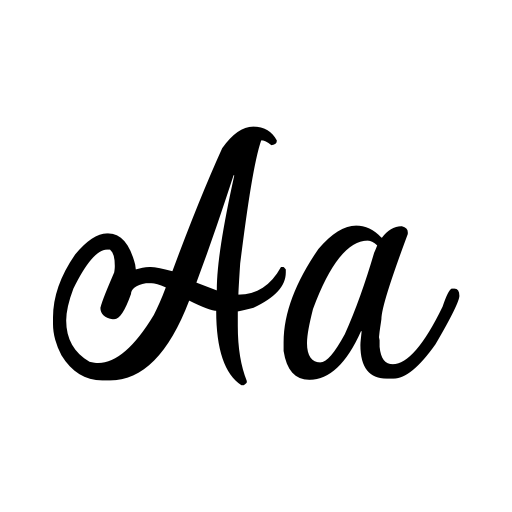 alymhela Font preview