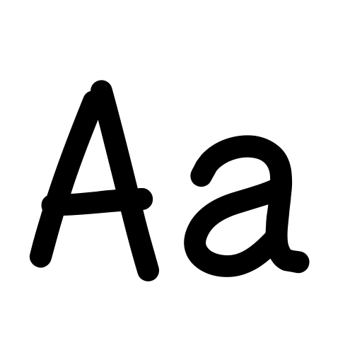 AManoRegulold Font preview