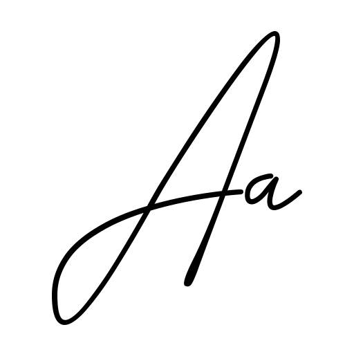 Amartans Signature Font preview