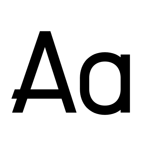 Amateur Font preview