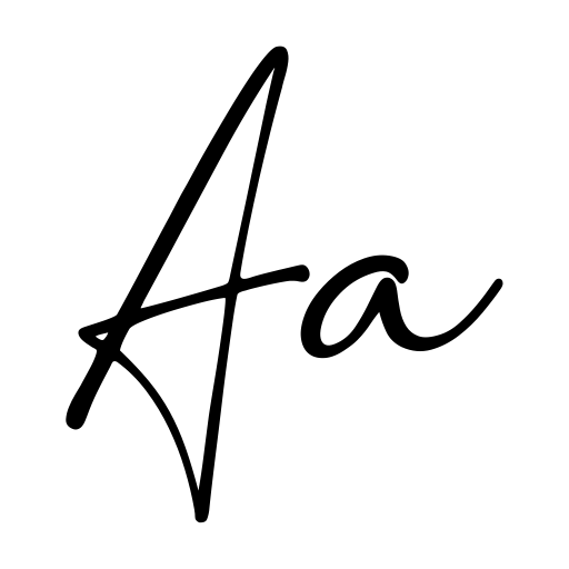 Amatins Font preview