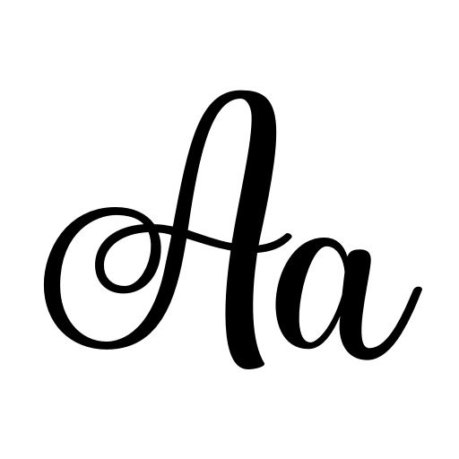Amberia Font preview