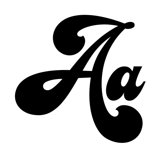 Amderais Font preview