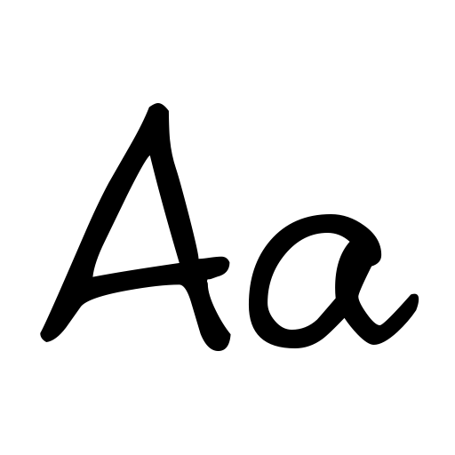 Amelies Zettelwirtschaft AH Font preview