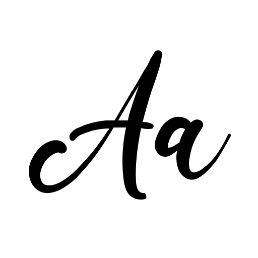 Amellis Path Font preview