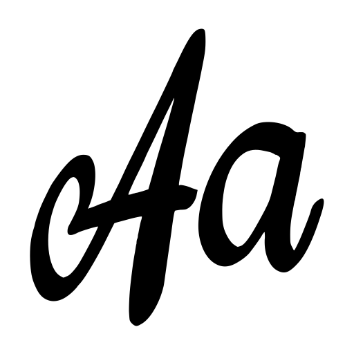 Amenty Font preview