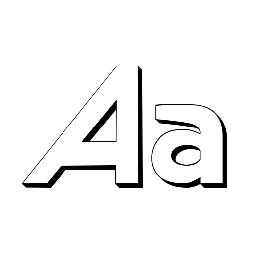 America Faster Font preview