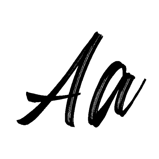 American Brush Font preview