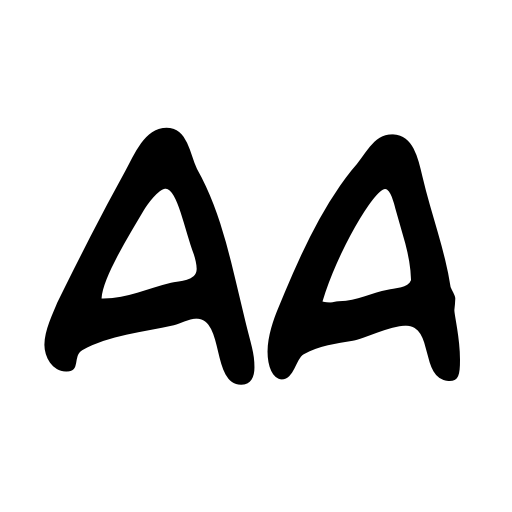 Ames Font preview