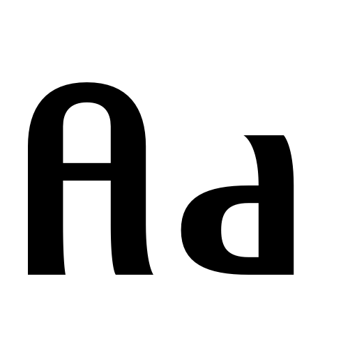Amhara reduced Font preview