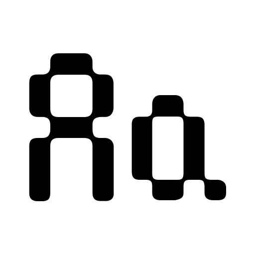 Amoebic Font preview