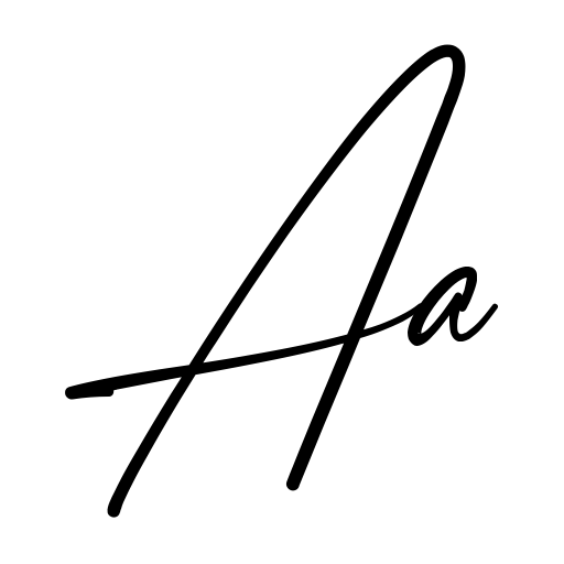 Amostely Signature Font preview