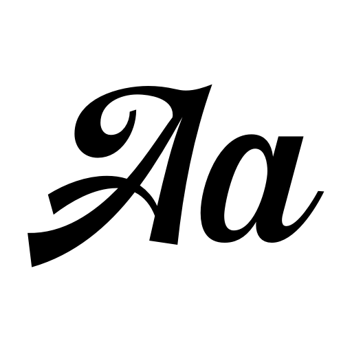 Ampher Font preview