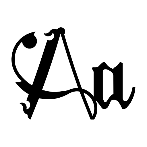 AMSTHA Font preview