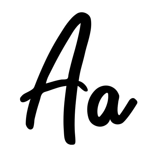 Amtera Font preview