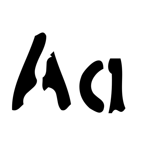analog Font preview