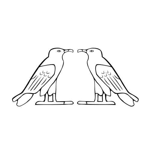 Ancient Egyptian Hieroglyphs Font preview