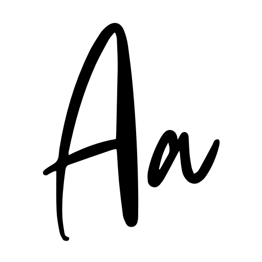 Andaretta Persona Use Font preview