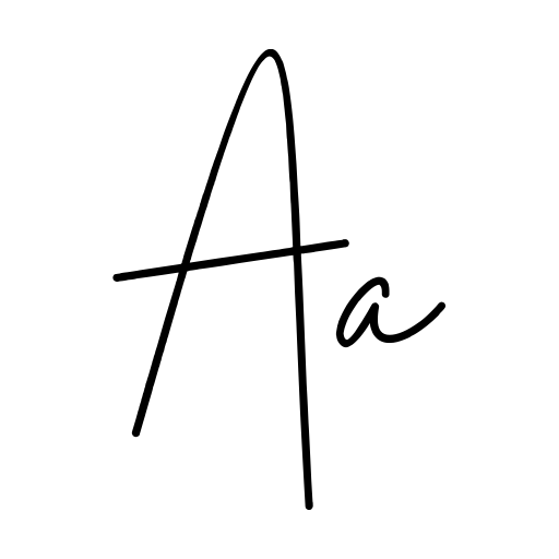 Andi Signature Font preview